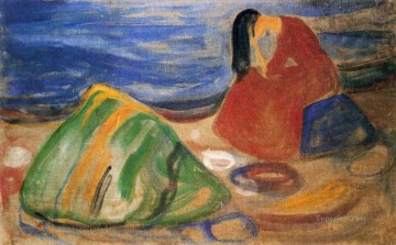 melancolía Edvard Munch Pinturas al óleo
